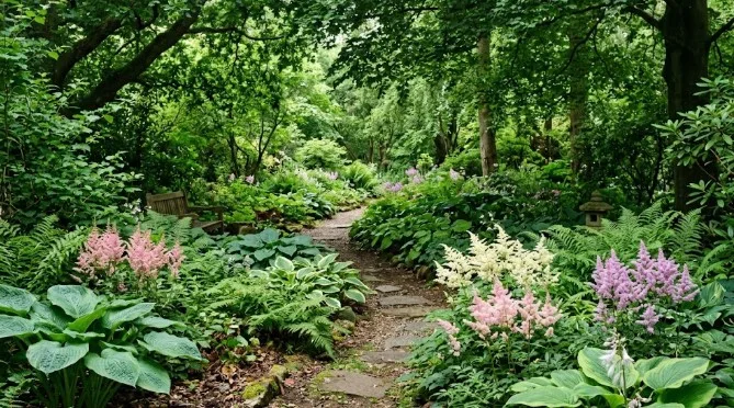 Shade Garden Flowers